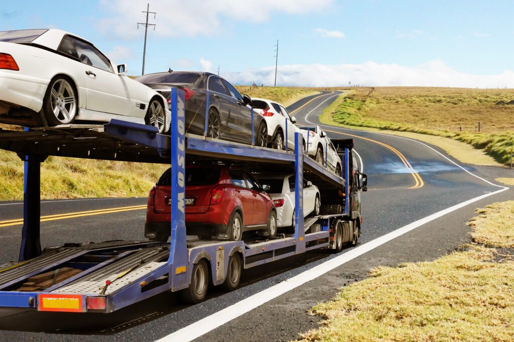 Enclosed Auto Transport Trailer